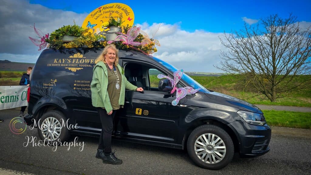 Grand Marshal Ken Brookes leads the way on Patrick's Day 3