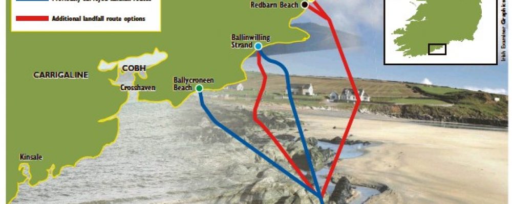 Celtic Interconnector reaches landfall in Youghal